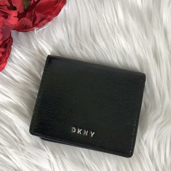 dkny card purse